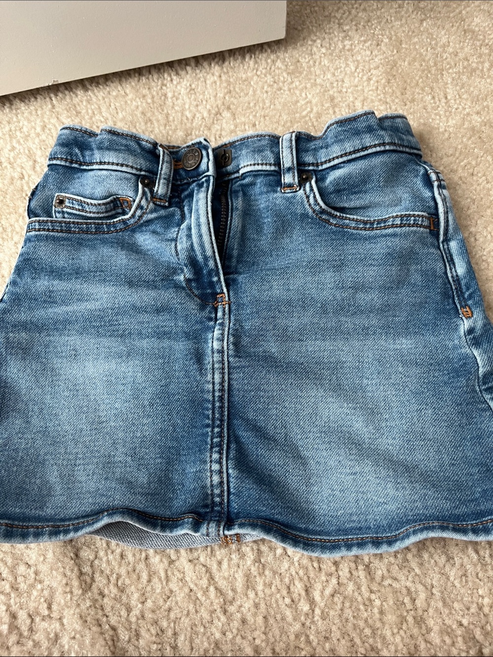 Crewcuts Light Blue Denim Skirt